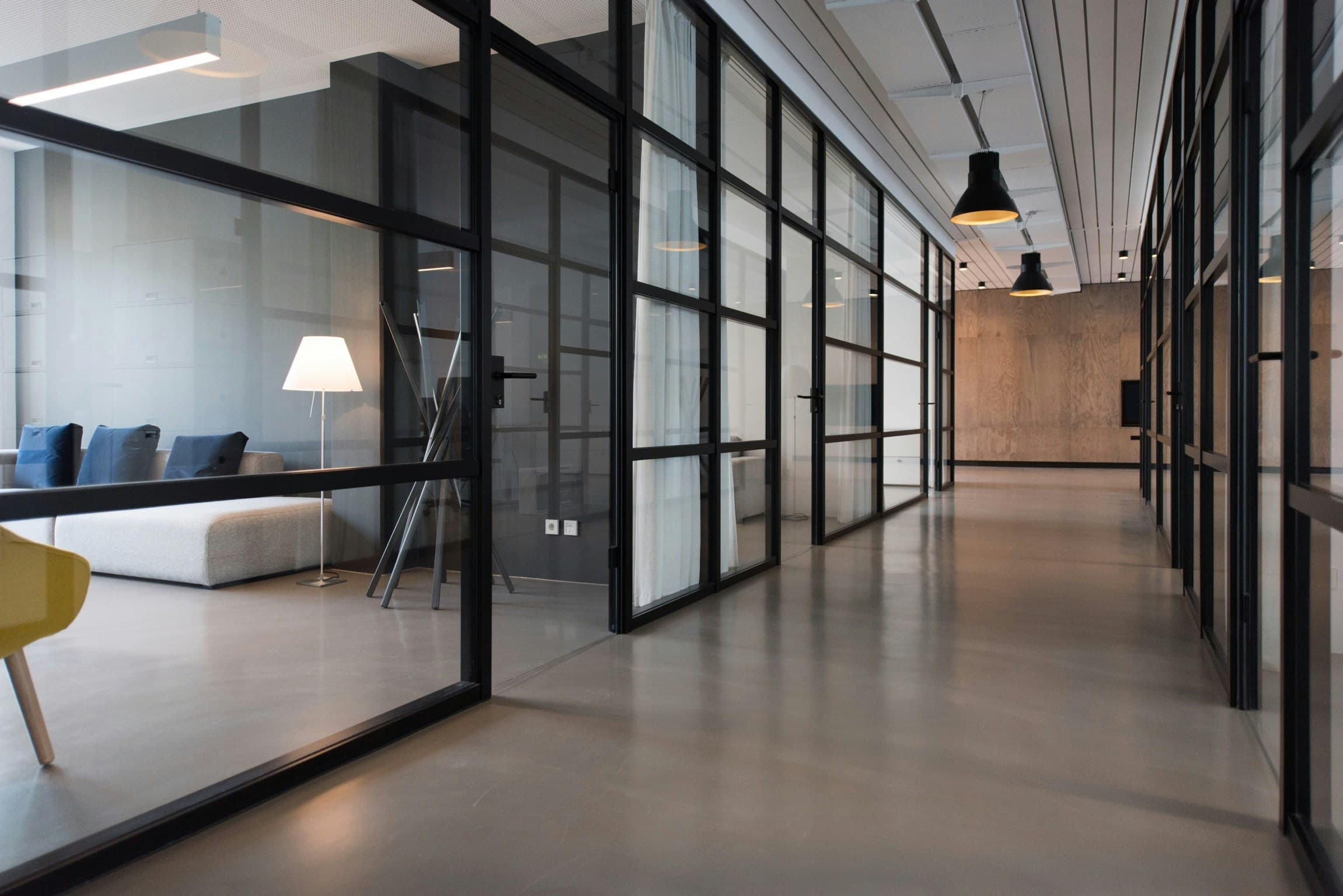 Modern office space with timeless design elements