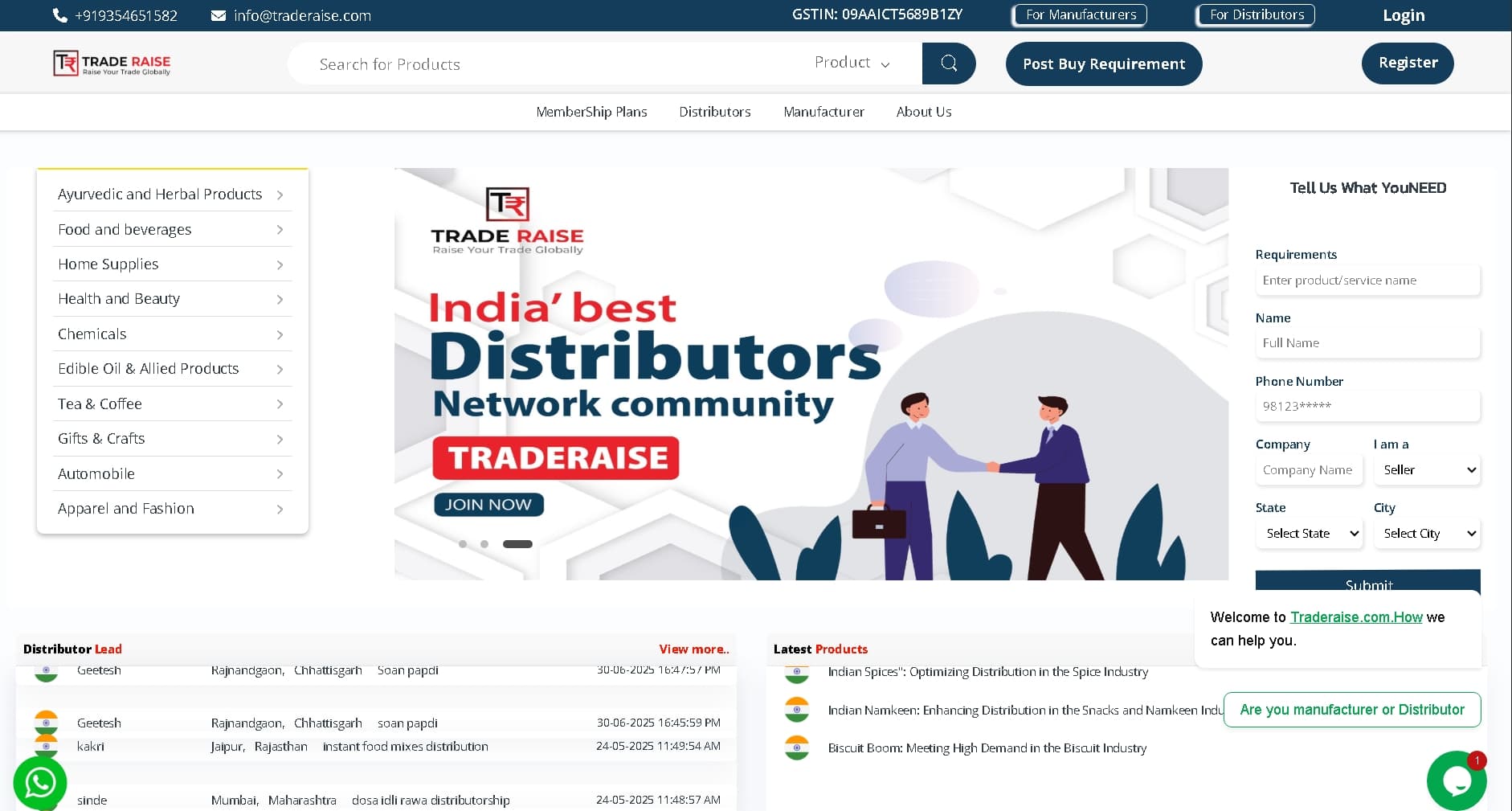 Connecting Manufacturers with Resellers at Scale