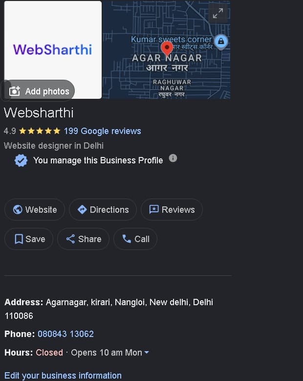 Google review
